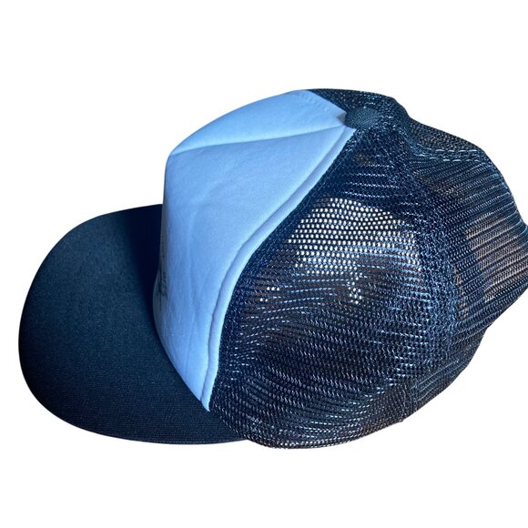 Vintage Black Fly Trucker Hat Black Flies Dont Just Bite They Suck Snapback - Picture 8 of 9